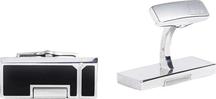 Cufflinks And Tie Clips Black