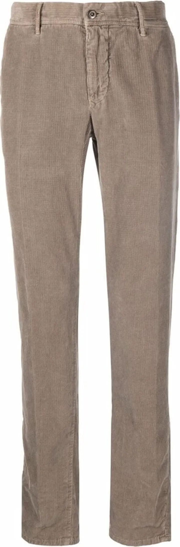 Straight-Leg Textured-Corduroy Trousers