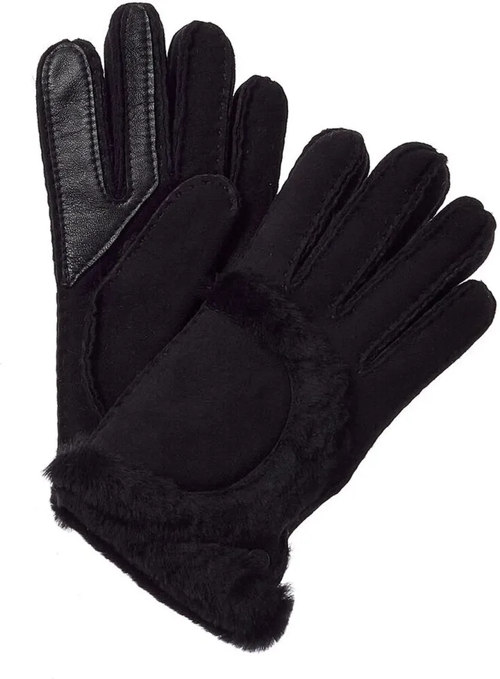UGG Exposed Seam Suede Gloves