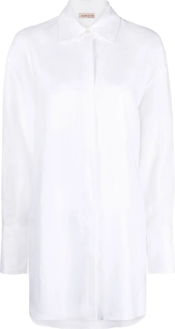 Oversized Mini Shirtdress