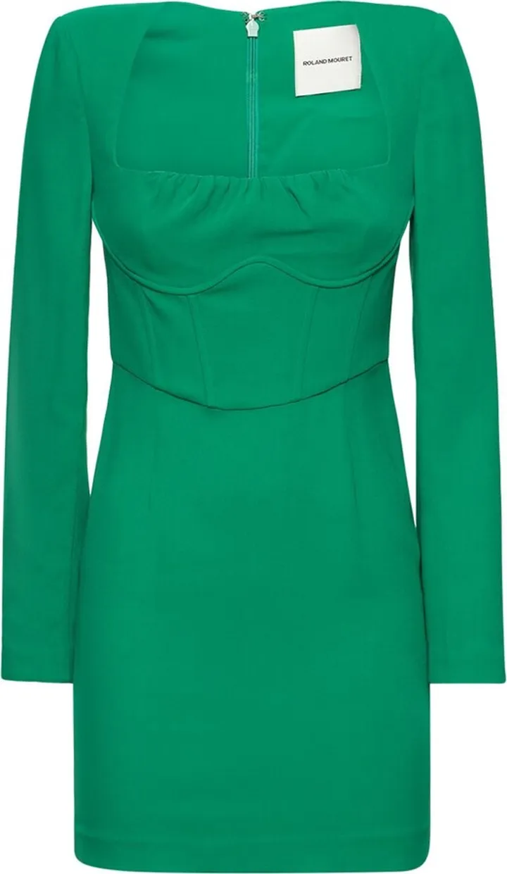 Viscose cady midi dress
