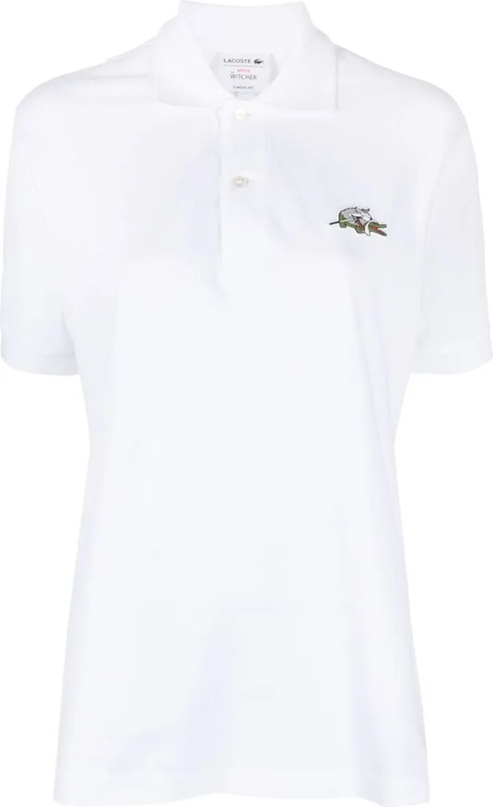 Logo-Patch Organic Cotton Polo Top