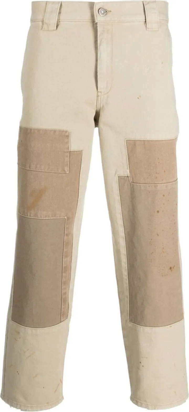 Cropped Straight Trousers