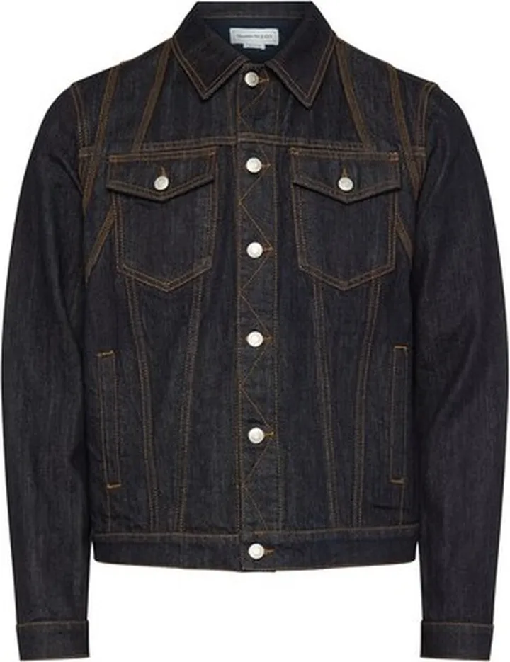 Harness denim jacket