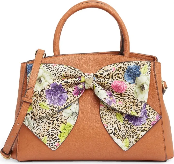Stella Large Triple Compartment Bow Tote