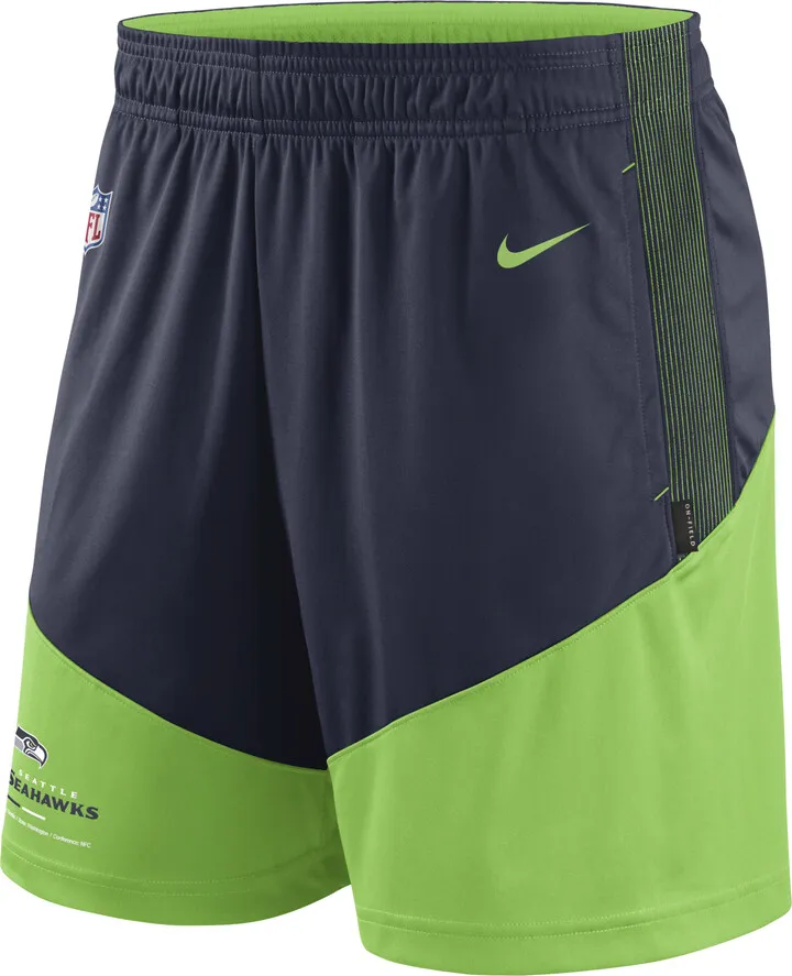 Nike Men's Dri-FIT Primary Lockup (NFL Seattle Seahawks) Shorts in Blue