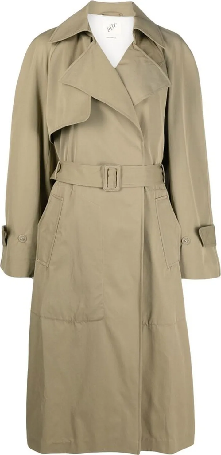 Belted Cotton Trench