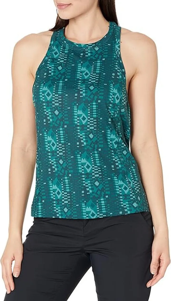 Mountain Hardwear Crater Lake Tank (Palisades Geo Print) Women's Clothing