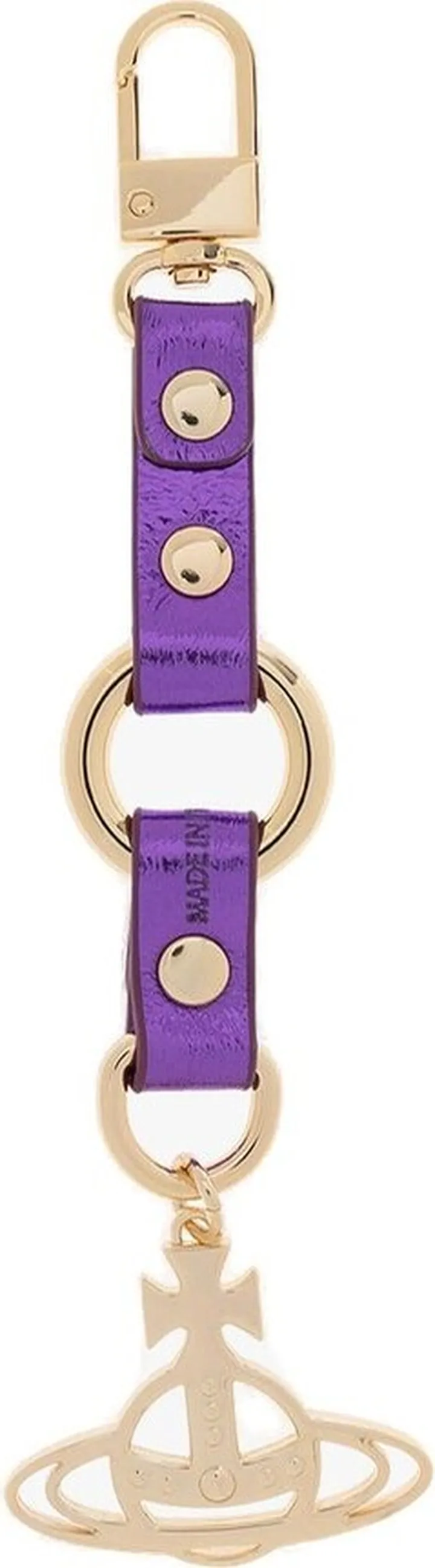 Vivienne Westwood Orb Plaque Keyring