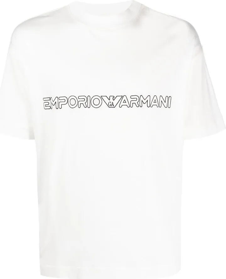 EMPORIO ARMANI- Logo T-shirt