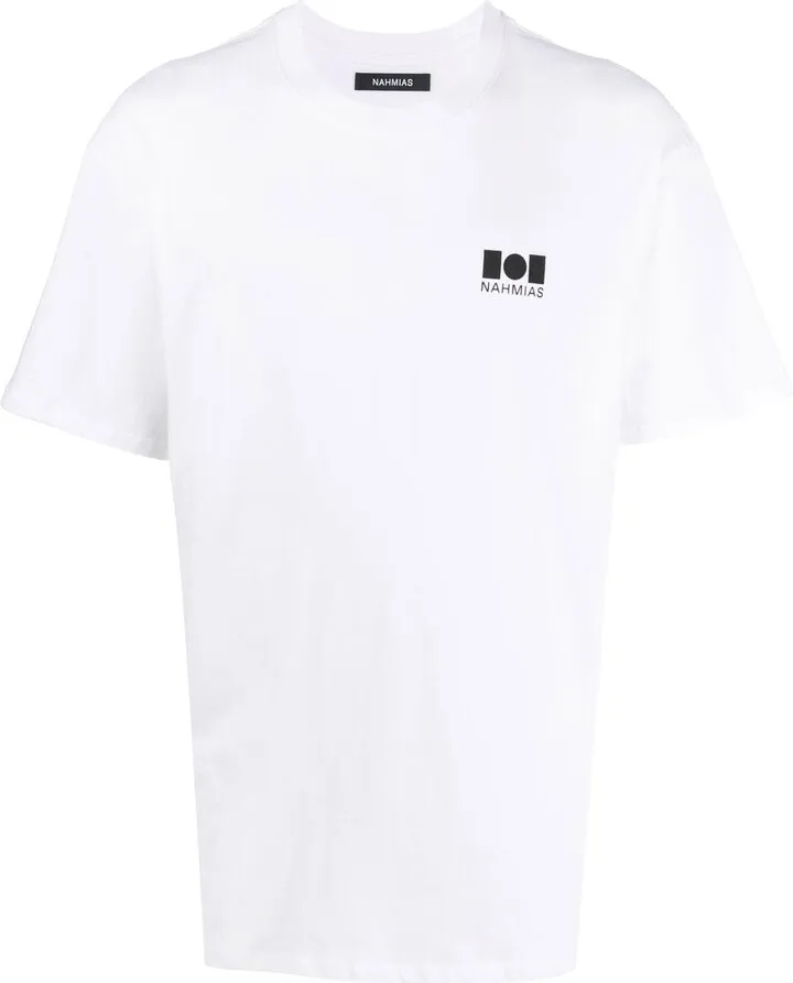 logo-print cotton T-shirt
