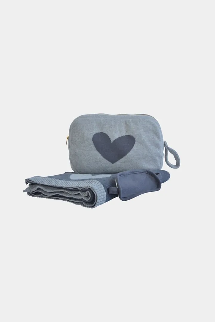 Hearts Reversible Travel Set