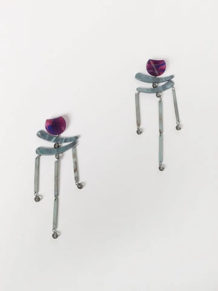 Emporio Armani earrings in resin