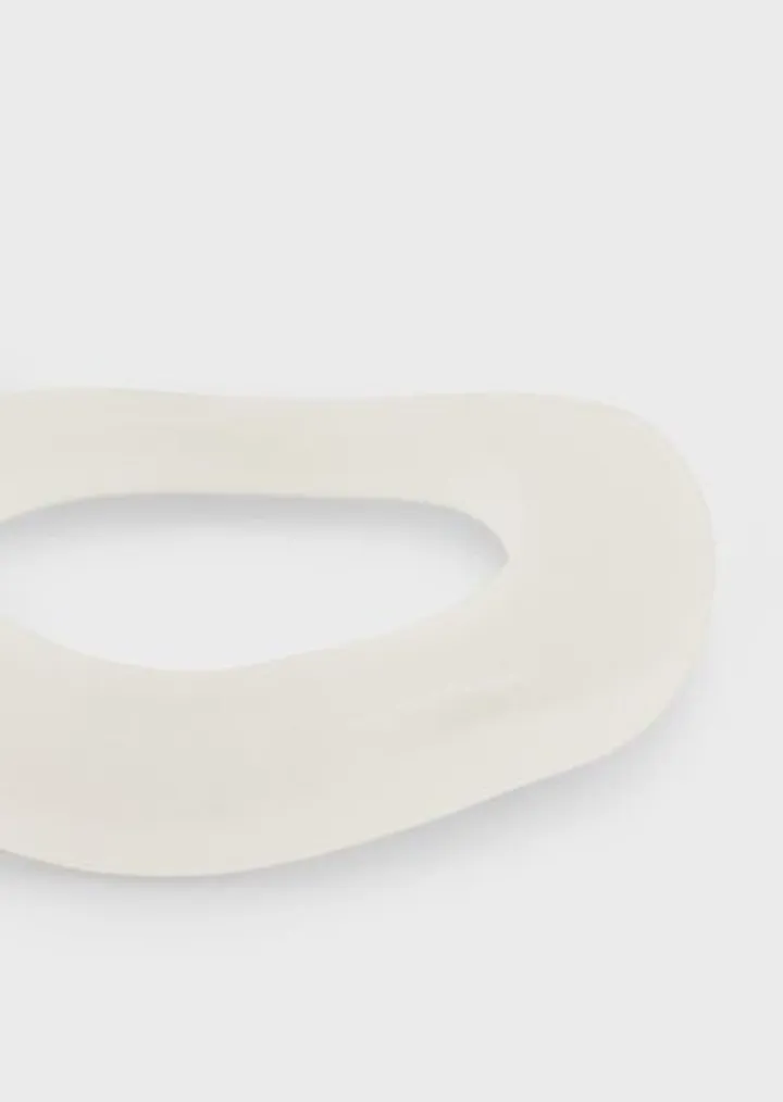 Corrugated plexiglass bangle