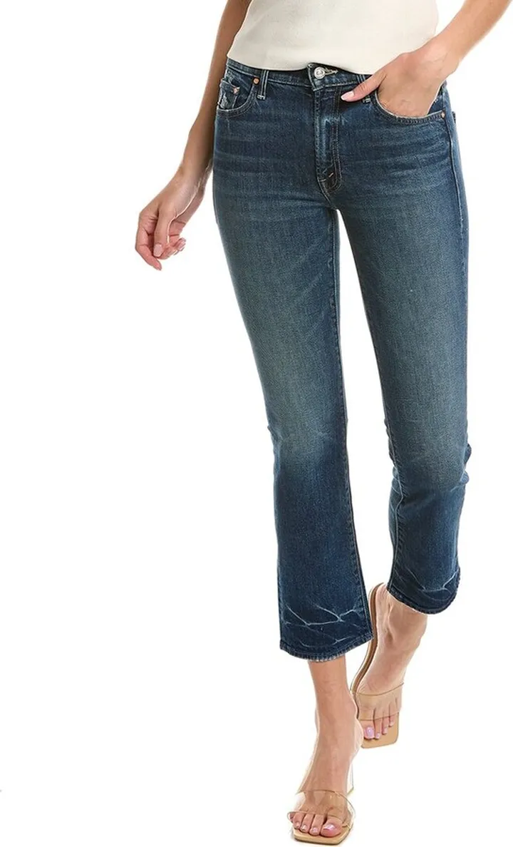 MOTHER The Insider Ankle Mile High Bootcut Jean
