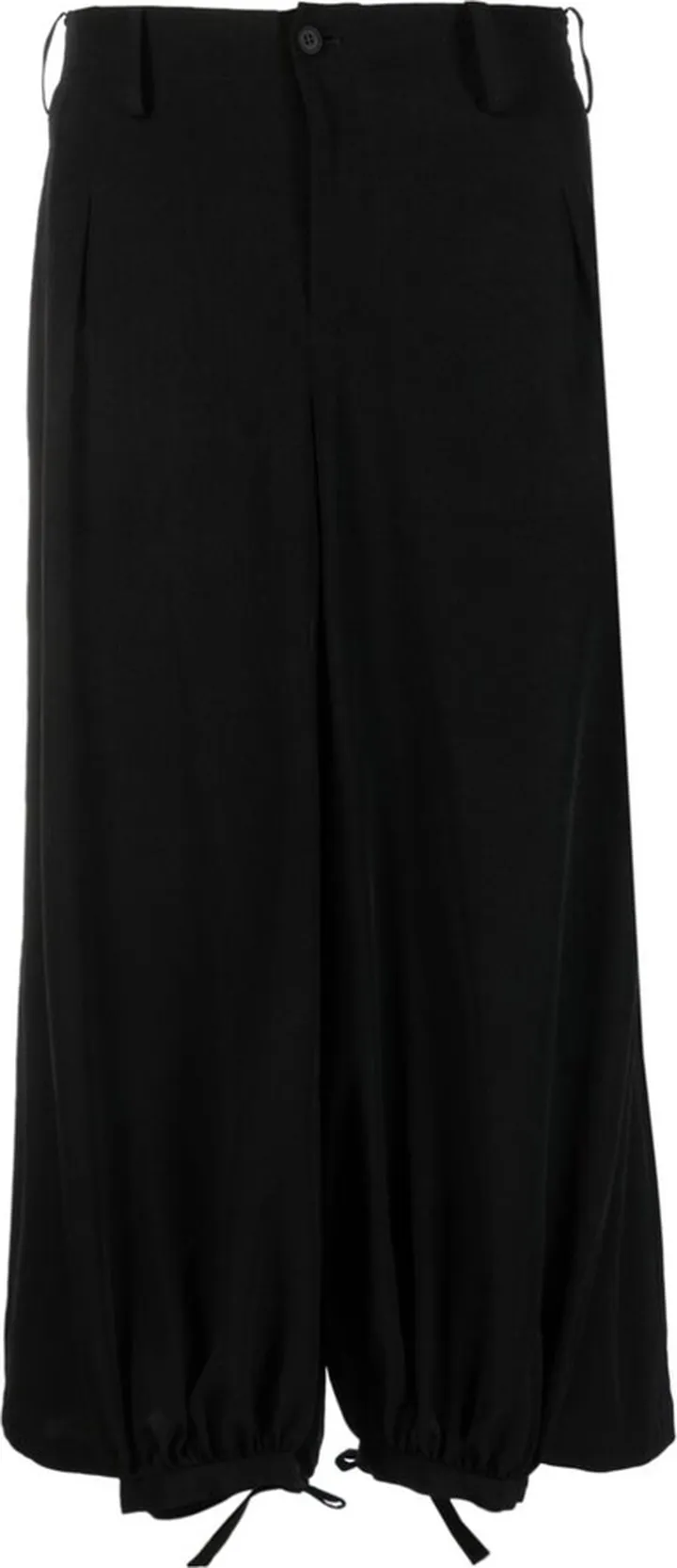 Cropped Wide-Leg Trousers