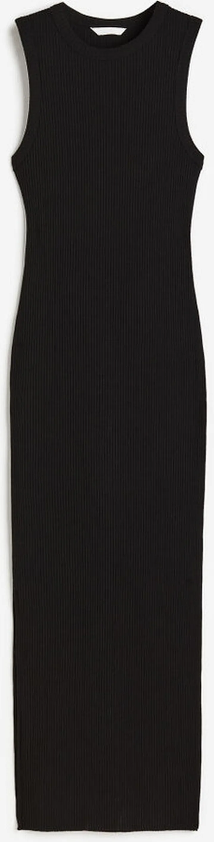 Ribbed Jersey Dress