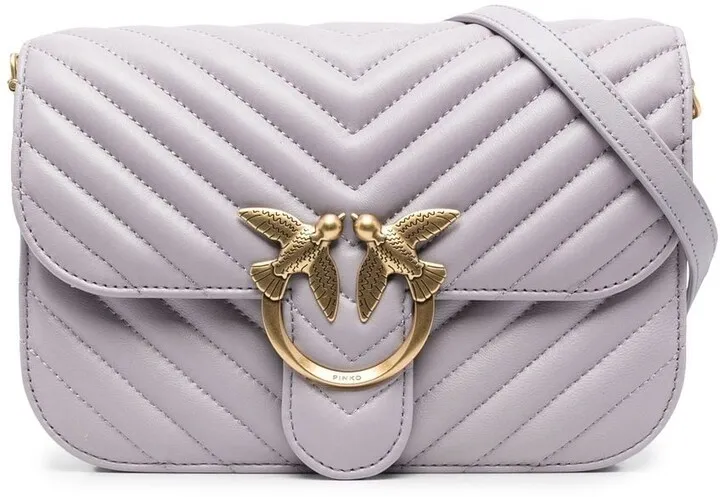 Logo-Plaque Shoulder Bag