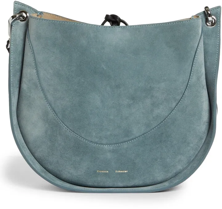 Arch Suede Shoulder Bag