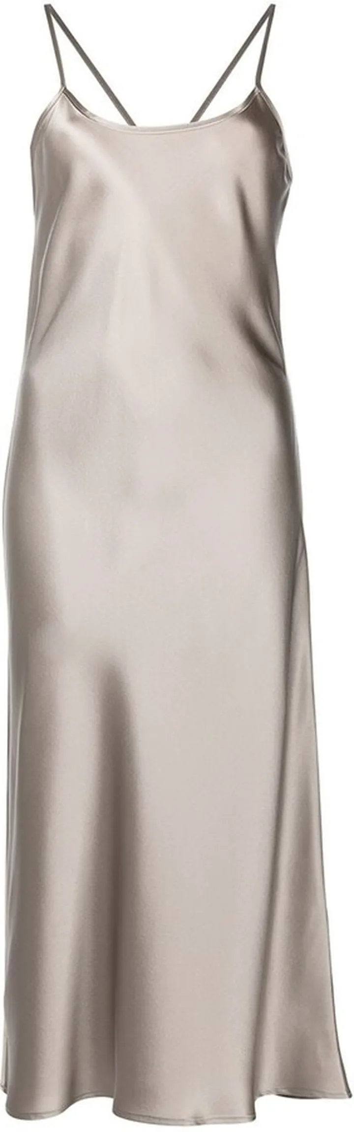 Sleeveless Silk Midi Dress