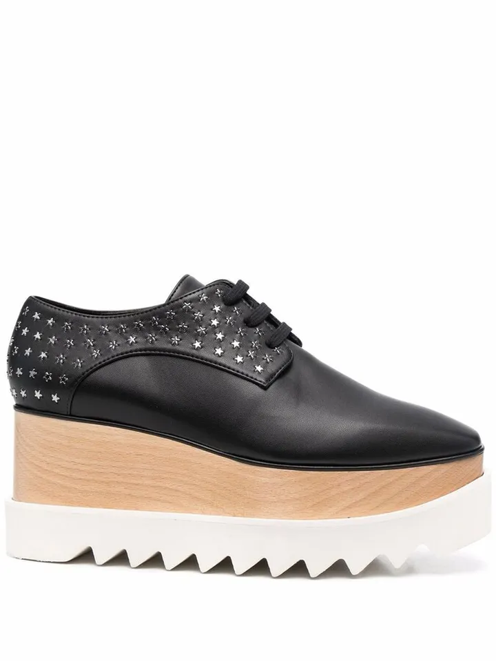 Elyse star-stud platform sneakers