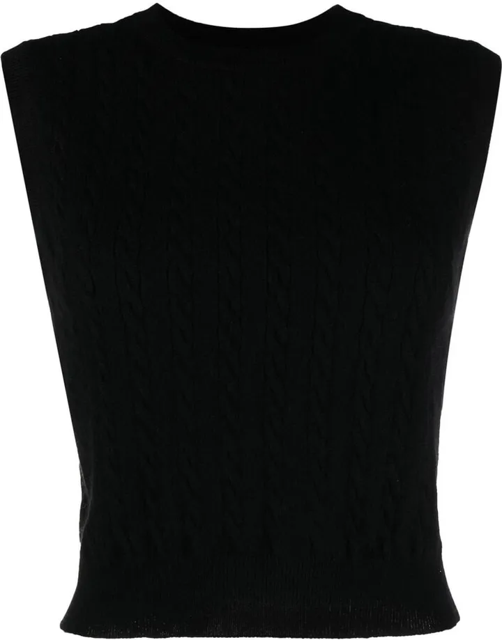 Nadine cashmere sleeveless vest