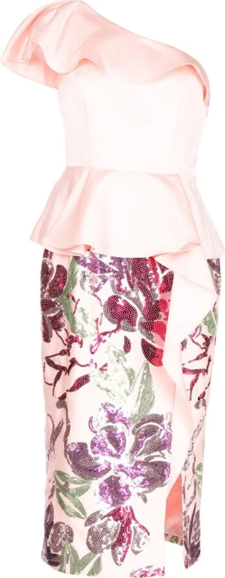 Sequin-Embellishment Dress