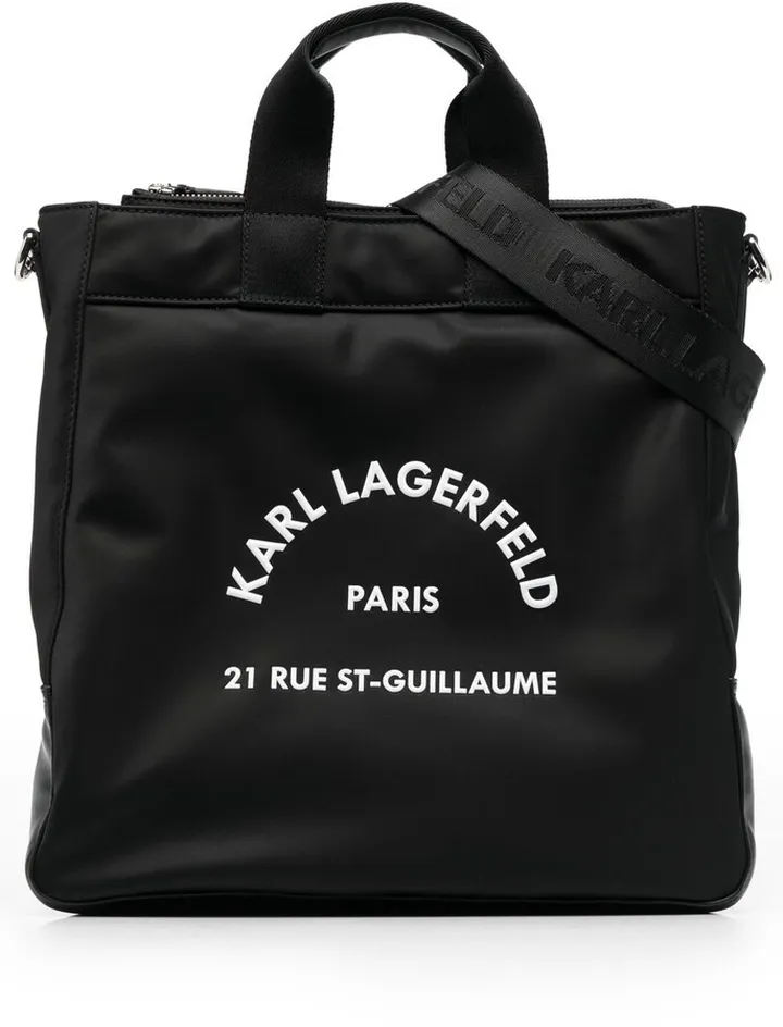 Logo-Print Tote Bag