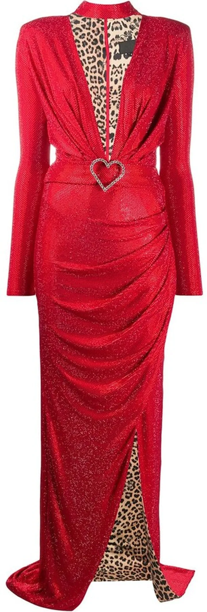 Plunging Neckline Dress