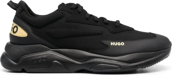 Panelled Low-Top Sneakers