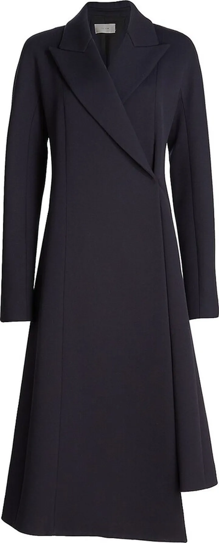 Catalan Wool Double-Breasted Coat