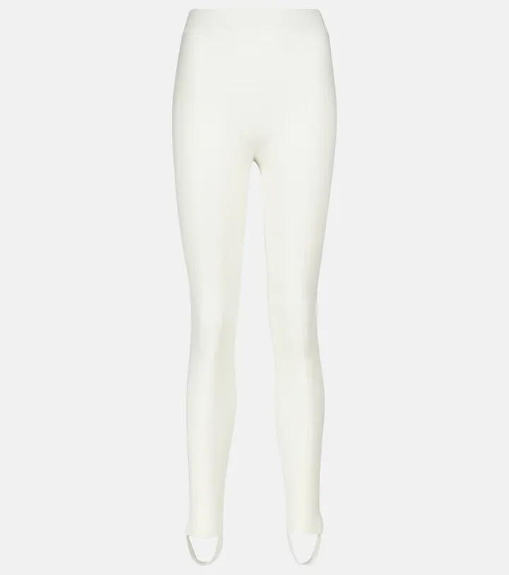 High-rise knit sweatpants