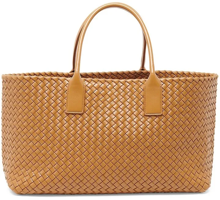 Medium Cabat Leather Tote
