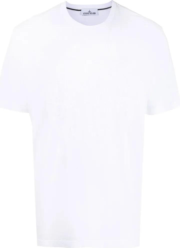 logo-embroidered cotton T-shirt