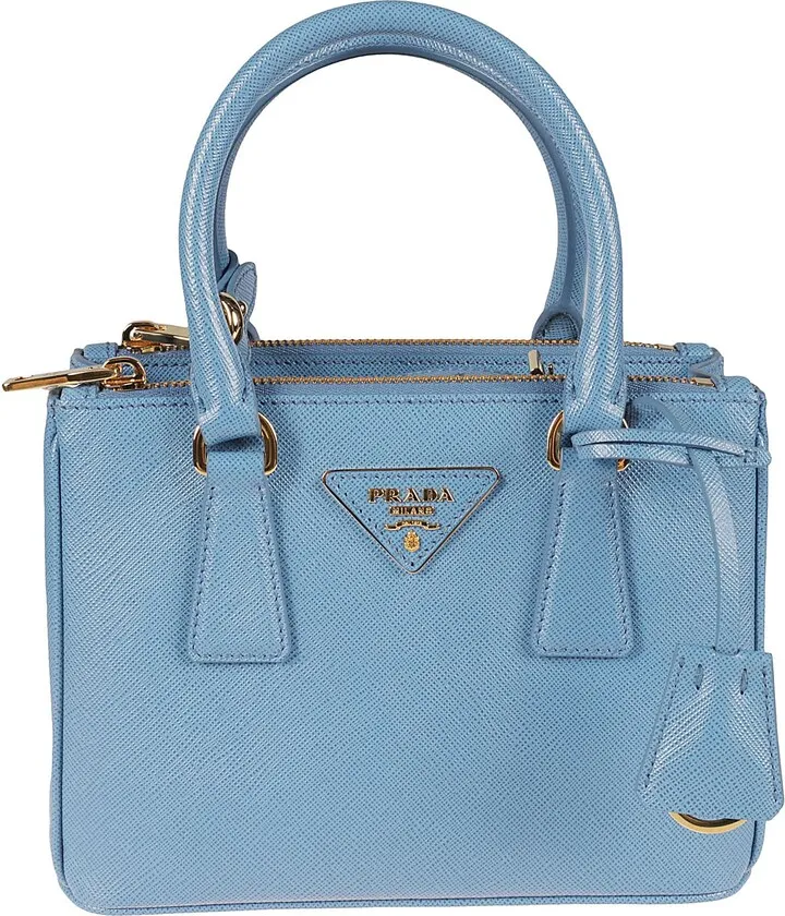 Logo Tag Top Zip Tote
