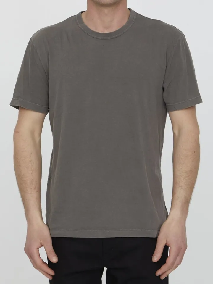Dove Grey Cotton T-shirt