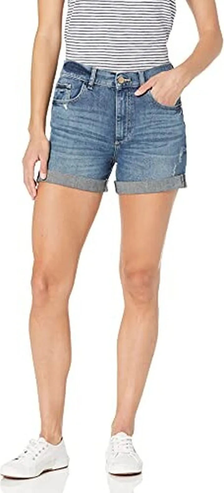 DL1961 Women's Cecilia Short Classic 4.5"