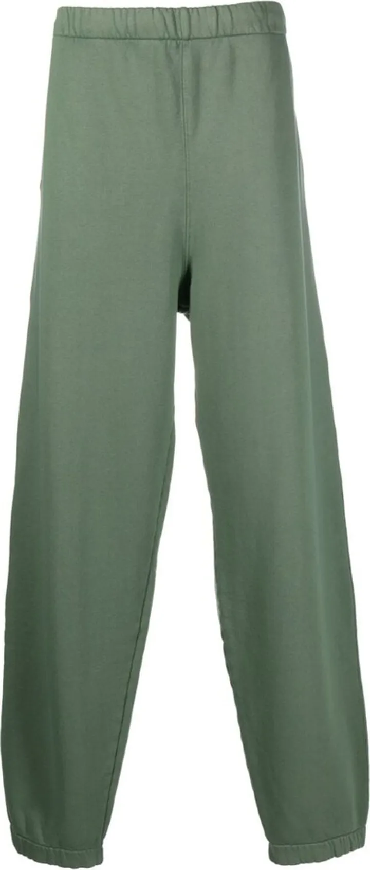 Wide-Leg Cotton Track Pants