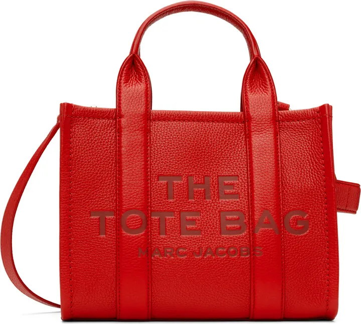 Marc Jacobs Red 'The Mini Tote' Tote Bag
