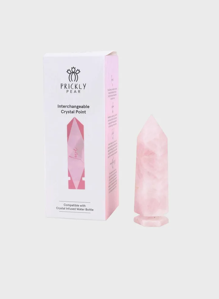 Rose Quartz Interchangeable Crystal Point