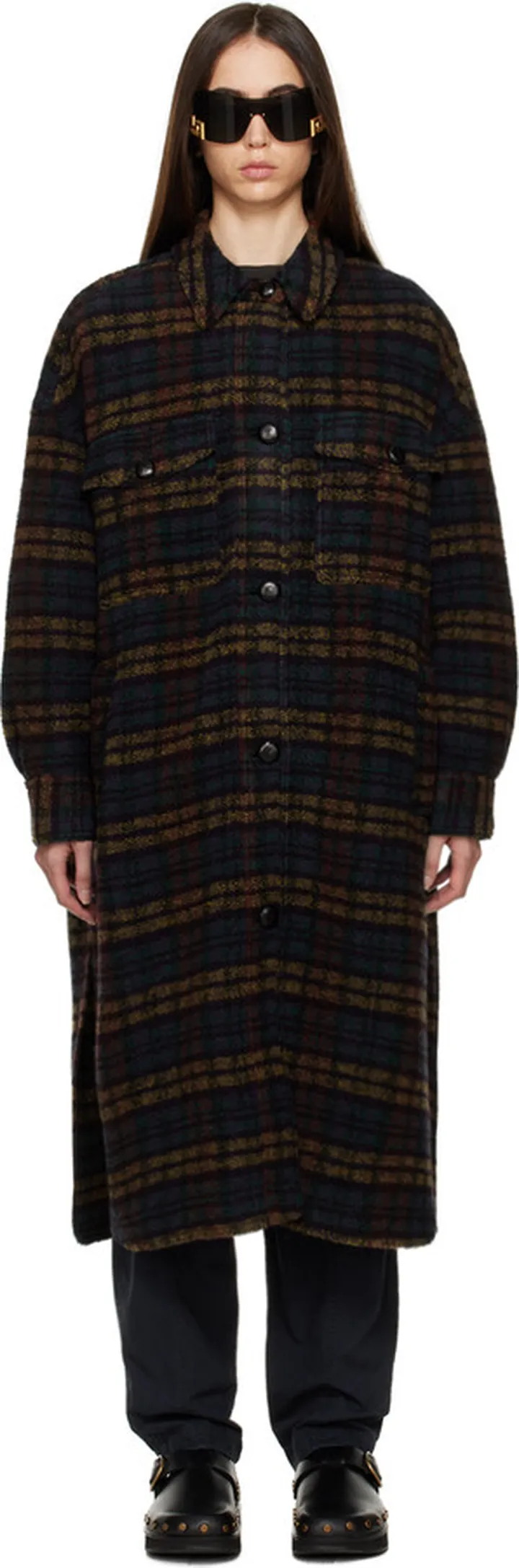 Isabel Marant Etoile Black Fontizi Coat