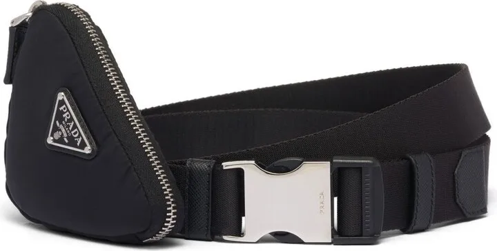 Logo-Plaque Belt Bag