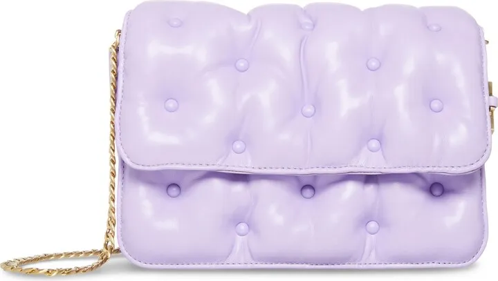 Betsey Johnson Tuft Love Quilted Crossbody Bag