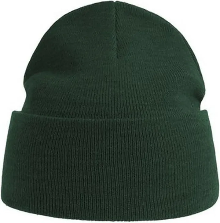 Atlantis Unisex Adult Pure Recycled Beanie - Bottle Green