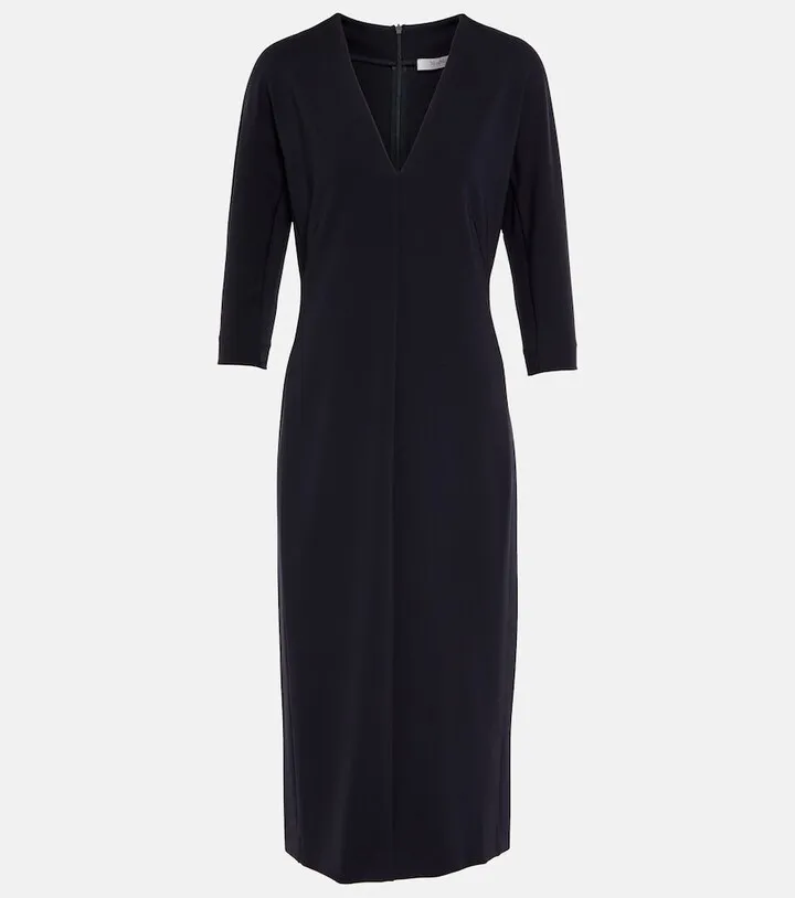 Palo V-neck midi dress