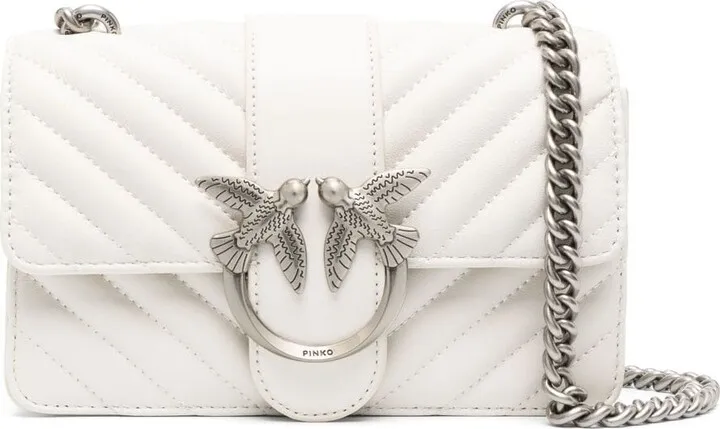 Love quilted shoulder bag