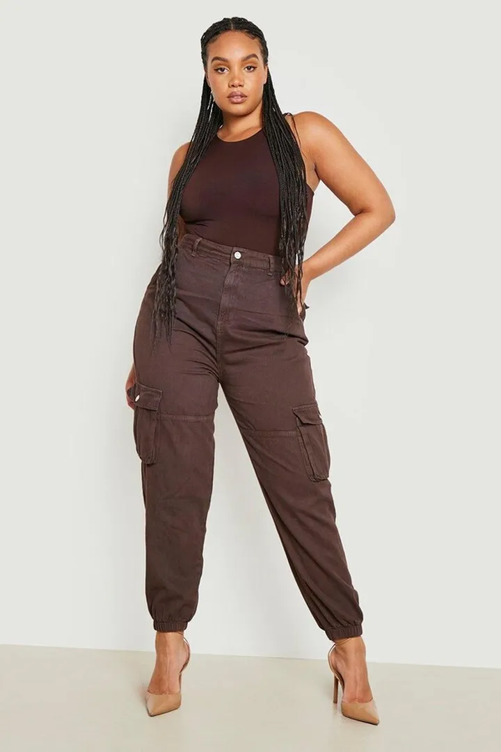Plus Cargo Jeans