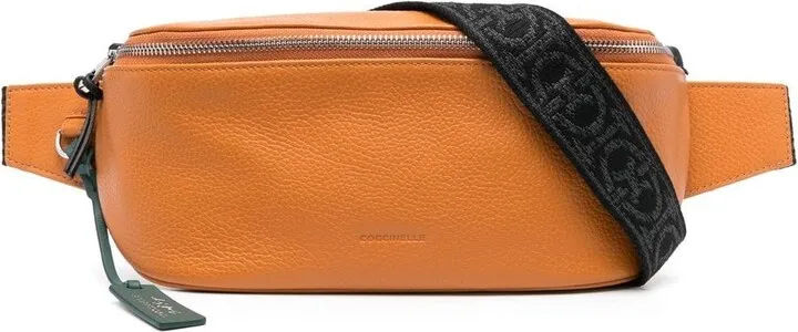 Grained Leather Belt Bag