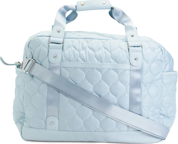 Nylon Ogee Quilted Duffel