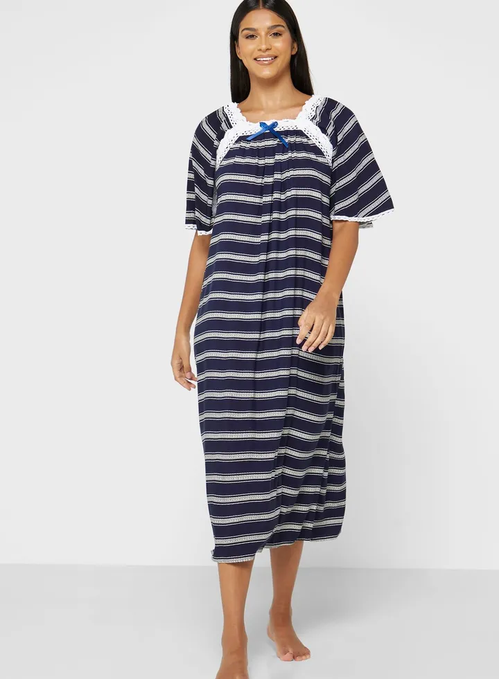 Stripe Night Dress